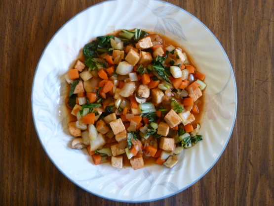 Tofu Hoisin With Bok Choy Recipe - Genius Kitchen